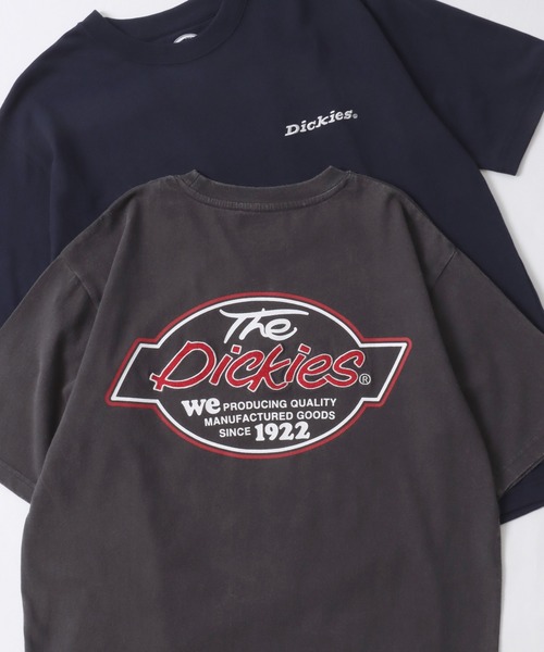 Dickies（ディッキーズ）の「Dickies/ディッキーズ 別注 オーバーサイズ ロゴ バックプリント ワンポイント刺繍 半袖Tシャツ/レディース メンズ（Tシャツ/カットソー・メンズ・ブラック系その他/ホワイト系その他/ダークグリーン/ブラック/ホワイト/ネイビー/ブルー系その他/グリーン系その他/ホワイト系その他2/ブルー系その他2/ブラック系その他2/ブラック系その他3/ブラック系その他5/ブラック系その他4・M/XL/L）」の8枚目の写真