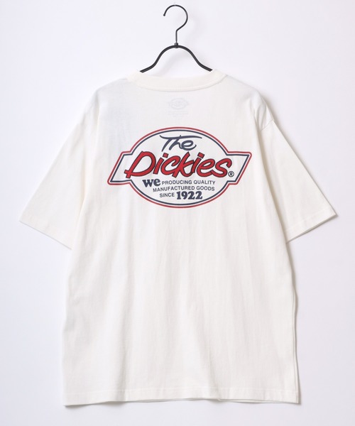Dickies（ディッキーズ）の「Dickies/ディッキーズ 別注 オーバーサイズ ロゴ バックプリント ワンポイント刺繍 半袖Tシャツ/レディース メンズ（Tシャツ/カットソー・メンズ・ブラック系その他/ホワイト系その他/ダークグリーン/ブラック/ホワイト/ネイビー/ブルー系その他/グリーン系その他/ホワイト系その他2/ブルー系その他2/ブラック系その他2/ブラック系その他3/ブラック系その他5/ブラック系その他4・M/XL/L）」の19枚目の写真
