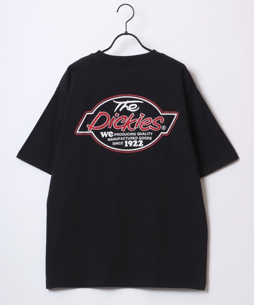 Dickies（ディッキーズ）の「Dickies/ディッキーズ 別注 オーバーサイズ ロゴ バックプリント ワンポイント刺繍 半袖Tシャツ/レディース メンズ（Tシャツ/カットソー・メンズ・ブラック系その他/ホワイト系その他/ダークグリーン/ブラック/ホワイト/ネイビー/ブルー系その他/グリーン系その他/ホワイト系その他2/ブルー系その他2/ブラック系その他2/ブラック系その他3/ブラック系その他5/ブラック系その他4・M/XL/L）」の16枚目の写真