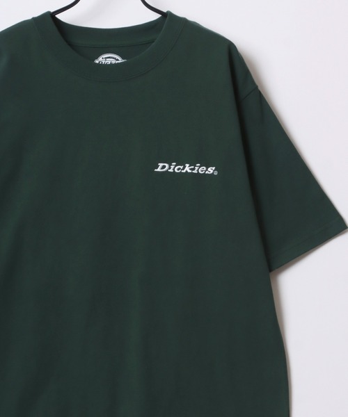 Dickies（ディッキーズ）の「Dickies/ディッキーズ 別注 オーバーサイズ ロゴ バックプリント ワンポイント刺繍 半袖Tシャツ/レディース メンズ（Tシャツ/カットソー・メンズ・ブラック系その他/ホワイト系その他/ダークグリーン/ブラック/ホワイト/ネイビー/ブルー系その他/グリーン系その他/ホワイト系その他2/ブルー系その他2/ブラック系その他2/ブラック系その他3/ブラック系その他5/ブラック系その他4・M/XL/L）」の20枚目の写真