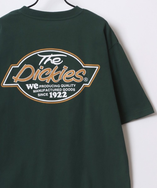 Dickies（ディッキーズ）の「Dickies/ディッキーズ 別注 オーバーサイズ ロゴ バックプリント ワンポイント刺繍 半袖Tシャツ/レディース メンズ（Tシャツ/カットソー・メンズ・ブラック系その他/ホワイト系その他/ダークグリーン/ブラック/ホワイト/ネイビー/ブルー系その他/グリーン系その他/ホワイト系その他2/ブルー系その他2/ブラック系その他2/ブラック系その他3/ブラック系その他5/ブラック系その他4・M/XL/L）」の21枚目の写真