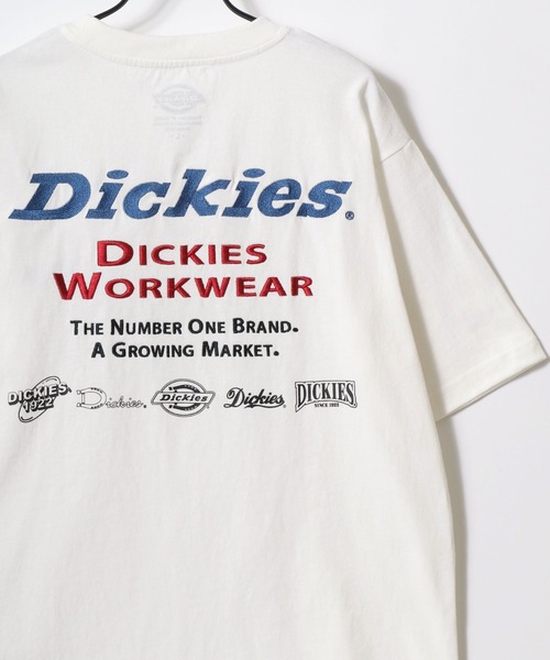 Dickies/ディッキーズ 別注 オーバーサイズ ロゴ バックプリント