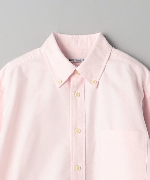 昨年購入★16500円ビューティー＆ユース★コットンブレンドOX ショートシャツ BEAUTY&YOUTH UNITED ARROWS（ビューティーアンドユース