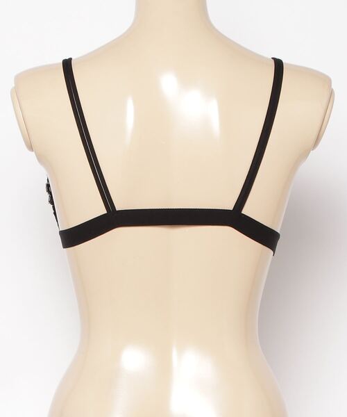 MOLUTOCHIARA(モルトキアラ)の「単品ブラジャー ブラレット ノンパッドブラ(ブラジャー・レディース・ブラック/ホワイト/ピンク・FREE)」の11枚目の写真