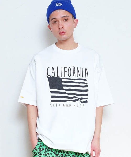【セール】Cali Loose Big Tee (Wide Body)（Tシャツ/カットソー）｜SALT&MUGS（ソルトアンドマグス）