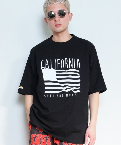 【セール】Cali Loose Big Tee (Wide Body)（Tシャツ/カットソー）｜SALT&MUGS（ソルトアンドマグス）Tシャツ/カットソー