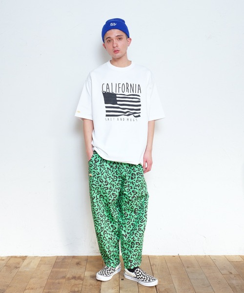 【セール】Cali Loose Big Tee (Wide Body)（Tシャツ/カットソー）｜SALT&MUGS（ソルトアンドマグス）