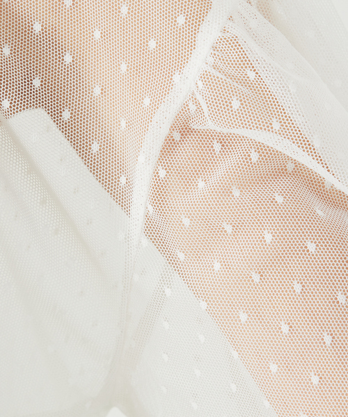 abahouse mavie(アバハウスマヴィ)の「チュールブラウス(タンク付き)(シャツ/ブラウス・レディース・ブラック系その他2/ブラック/ホワイト/ホワイト系その他2・フリー)」の18枚目の写真