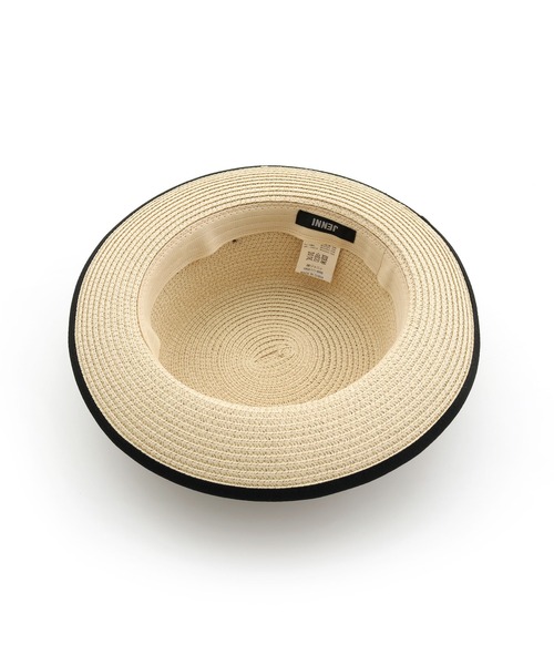 JENNI（ジェニィ）の「ドットチュールサマーハット（ハット・キッズ・ブラック/オフホワイト・54cm/56cm）」の4枚目の写真