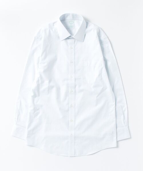 スーピマコットンストレッチ ストライプシャツ Classic Fit ノンアイロン スーピマコットンストレッチ ストライプシャツ