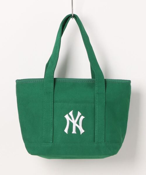 MLB（メジャーリーグベースボール）の「MLB スウェットミニトート（トートバッグ・レディース・杢グレー/ダークグリーン/ブラック系その他/ライトグリーン/レッド/ブルー/ブラック/ブラウン×イエロー/ライトブルー/ネイビー系・FREE）」の6枚目の写真