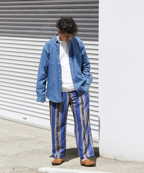 JOURNAL STANDARD relume（ジャーナルスタンダード　レリューム）の「【POLO RALPH LAUREN / ポロ ラルフローレン】 クラシックフィット BDシャツ（シャツ/ブラウス・メンズ・ダークブルー/コバルトブルー・MEDIUM/LARGE）」の3枚目の写真