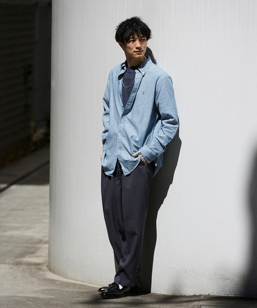 JOURNAL STANDARD relume（ジャーナルスタンダード　レリューム）の「【POLO RALPH LAUREN / ポロ ラルフローレン】 クラシックフィット BDシャツ（シャツ/ブラウス・メンズ・ダークブルー/コバルトブルー・MEDIUM/LARGE）」の14枚目の写真