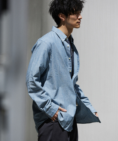 JOURNAL STANDARD relume（ジャーナルスタンダード　レリューム）の「【POLO RALPH LAUREN / ポロ ラルフローレン】 クラシックフィット BDシャツ（シャツ/ブラウス・メンズ・ダークブルー/コバルトブルー・MEDIUM/LARGE）」の17枚目の写真