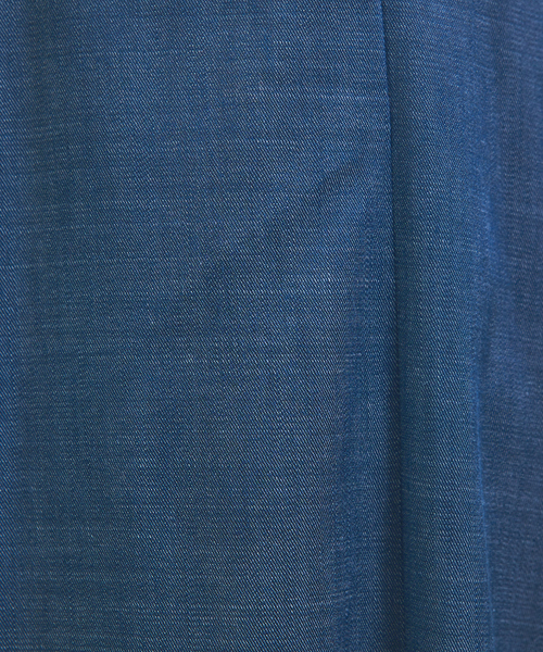 qualite（カリテ）の「【セットアップ対応】リヨセルデニムワイドパンツ（デニムパンツ・レディース・ブラック/ブルー・34/36/38）」の5枚目の写真