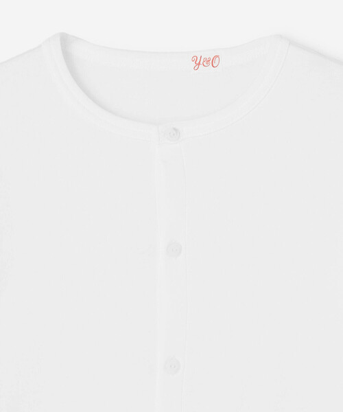 YOUNG&OLSEN The DRYGOODS STORE(ヤングアンドオルセン)の「YOUNG&OLSEN | コットン 長袖カーディガン WOMEN(カーディガン/ボレロ・レディース・ブラック/ホワイト・1)」の10枚目の写真