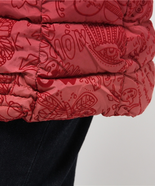 Desigual（デシグアル）の「「Desigual/デシグアル」カラフルダウンジャケット（ダウンジャケット/コート・レディース・レッド/グリーン系その他・XX-LARGE/LARGE/XXX-LARGE/SMALL/X-LARGE/MEDIUM/36/38/40）」の11枚目の写真