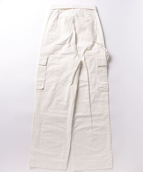 HOOK（フック）の「【HOOK】for girls　襟つきデザインビッグポケカーゴパンツ（カーゴパンツ・レディース・グレー/ライトベージュ・S/M/L/XL）」の3枚目の写真