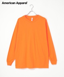 【American Apparel】6.0oz USA COTTON ユニセックスロングスリーブT