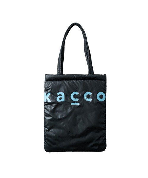 KACCO(カッコ)の「《ユニセックスアイテム》PADDED TOTE BAG / オリジナルKACCOロゴパデットトートバッグ(トートバッグ・メンズ・ブラック×ホワイト/レッド/グリーン/ブルー/ブラック×ブルー・FREE)」の18枚目の写真