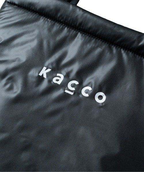KACCO(カッコ)の「《ユニセックスアイテム》PADDED TOTE BAG / オリジナルKACCOロゴパデットトートバッグ(トートバッグ・メンズ・ブラック×ホワイト/レッド/グリーン/ブルー/ブラック×ブルー・FREE)」の17枚目の写真