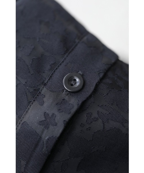 （黒）花影フラワーシルエットのベールロングカーディガン（カーディガン/ボレロ）｜CAWAII（カワイイ）