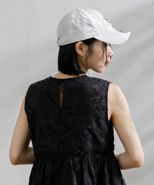 AMERICAN RAG CIE（アメリカンラグシー）の「ティアードノースリーブブラウス（シャツ/ブラウス・レディース・オフホワイト/ライム/ブラック・FREE）」の20枚目の写真