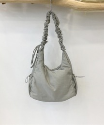 ギャザーハンドル　くしゅくしゅシャーリング ショルダーバッグ ドロストショルダー ミニバッグ【-ARCADE Limited Line-】
