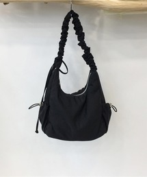 ギャザーハンドル くしゅくしゅシャーリング ショルダーバッグ ドロストショルダー ミニバッグ【-ARCADE Limited Line-】