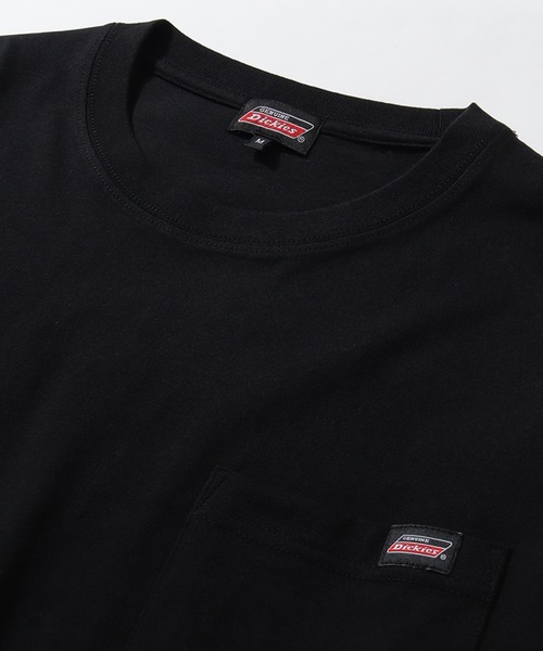 Dickies(ディッキーズ)の「【GENUINE DICKIES/ジェニュインディッキーズ】ポケット付き 長袖 リブ Tシャツ(Tシャツ/カットソー・メンズ・ネイビー/ホワイト/ブラック/アッシュグレー/ダークブルー・XL/M/L)」の10枚目の写真