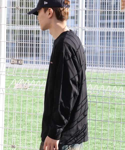 Dickies(ディッキーズ)の「【GENUINE DICKIES/ジェニュインディッキーズ】ポケット付き 長袖 リブ Tシャツ(Tシャツ/カットソー・メンズ・ネイビー/ホワイト/ブラック/アッシュグレー/ダークブルー・XL/M/L)」の20枚目の写真