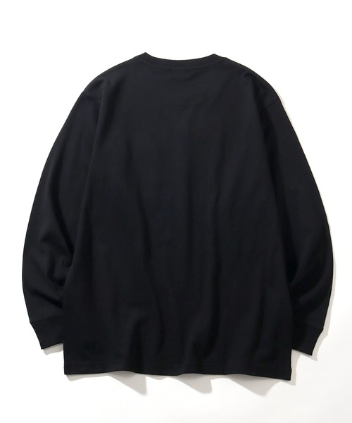 Dickies(ディッキーズ)の「【GENUINE DICKIES/ジェニュインディッキーズ】ポケット付き 長袖 リブ Tシャツ(Tシャツ/カットソー・メンズ・ネイビー/ホワイト/ブラック/アッシュグレー/ダークブルー・XL/M/L)」の16枚目の写真