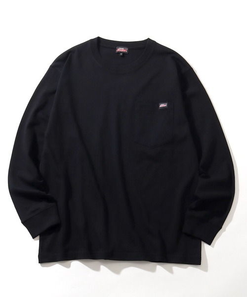 Dickies(ディッキーズ)の「【GENUINE DICKIES/ジェニュインディッキーズ】ポケット付き 長袖 リブ Tシャツ(Tシャツ/カットソー・メンズ・ネイビー/ホワイト/ブラック/アッシュグレー/ダークブルー・XL/M/L)」の15枚目の写真
