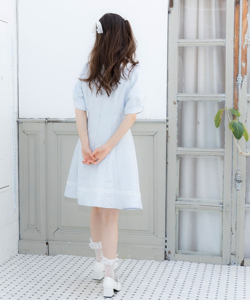 ハートネックお嬢様ワンピース（ワンピース）｜DearMyLoveRose（ディアマイラブローズ）