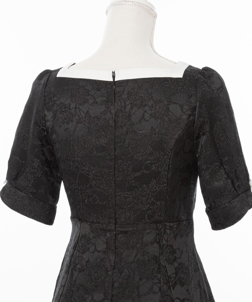 ハートネックお嬢様ワンピース（ワンピース）｜DearMyLoveRose（ディアマイラブローズ）