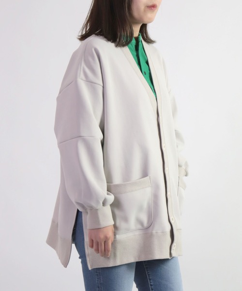 [D.M.G. / ディーエムジー] ダンボールニット ロングカーディガン