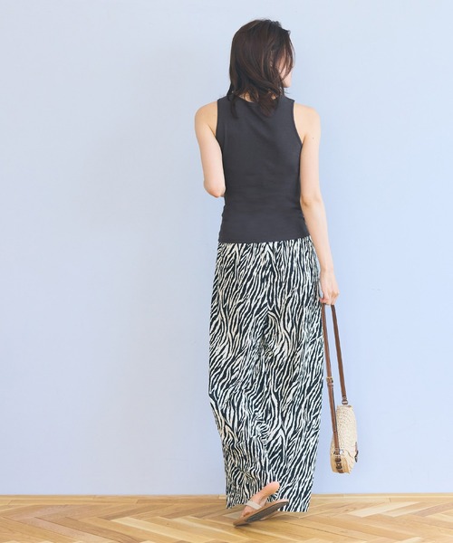 coca（coca）（コカ）の「カップ付きボートネックタンクトップ（タンクトップ・レディース・ホワイト/その他1/チャコール/ブラック・L/S/M）」の16枚目の写真