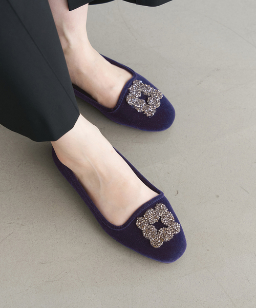 IENA（イエナ）の「MALUS/マリュス VELVET SHOES（その他
