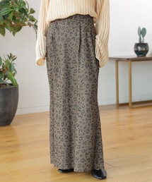 LEPSIM | アニマル柄マーメイドスカート　139268(スカート)