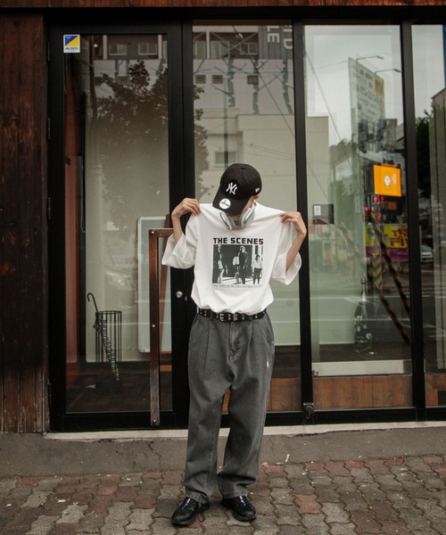 U.S. POLO ASSN.（ユーエスポロアッスン）の「【U.S. POLO ASSN.】 ワンポイント ロゴ 刺繍 デニム ・ ツイル バルーン ワイドパンツ（デニムパンツ・メンズ・ブラック系/ベージュ/ブルー/ブラック/サックスブルー/ワンウォッシュ/カーキ/オリーブ・SMALL/MEDIUM/LARGE/X-LARGE）」の13枚目の写真