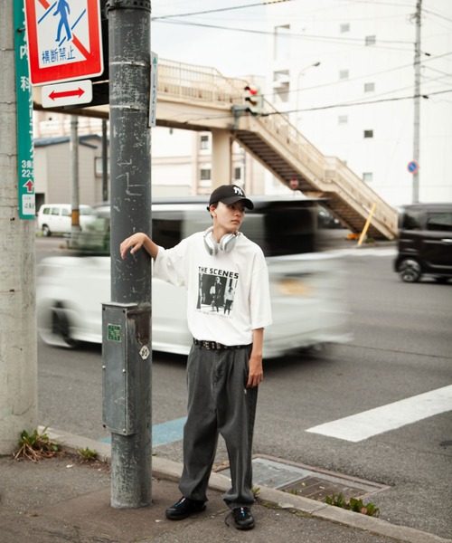 U.S. POLO ASSN.（ユーエスポロアッスン）の「【U.S. POLO ASSN.】 ワンポイント ロゴ 刺繍 デニム ・ ツイル バルーン ワイドパンツ（デニムパンツ・メンズ・ブラック系/ベージュ/ブルー/ブラック/サックスブルー/ワンウォッシュ/カーキ/オリーブ・SMALL/MEDIUM/LARGE/X-LARGE）」の14枚目の写真