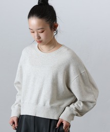 WEB・一部店舗限定 /クロップドビッグスウエット