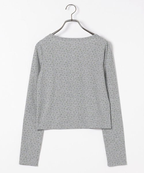 Heather(ヘザー)の「パターンメッシュカットソー 145152(Tシャツ/カットソー・レディース・アイボリー/ブラック/グレー系その他・FREE)」の12枚目の写真