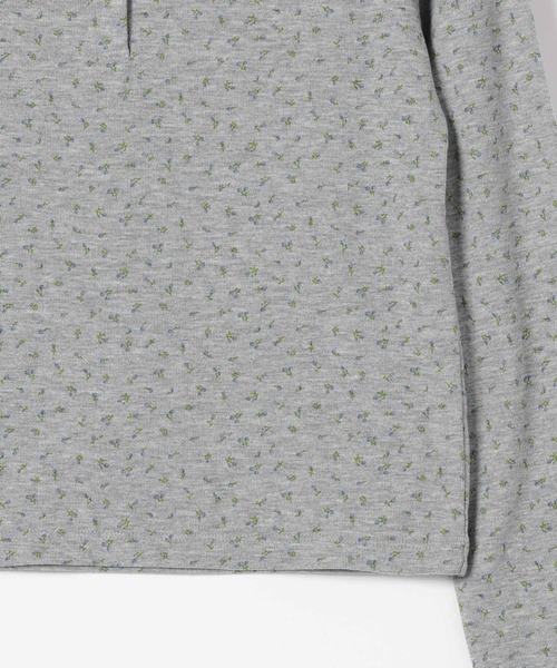 Heather(ヘザー)の「パターンメッシュカットソー 145152(Tシャツ/カットソー・レディース・アイボリー/ブラック/グレー系その他・FREE)」の7枚目の写真