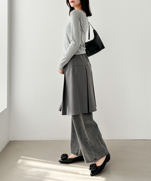 Heather(ヘザー)の「パターンメッシュカットソー 145152(Tシャツ/カットソー・レディース・アイボリー/ブラック/グレー系その他・FREE)」の22枚目の写真