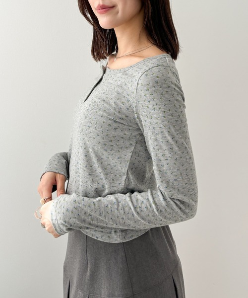 Heather(ヘザー)の「パターンメッシュカットソー 145152(Tシャツ/カットソー・レディース・アイボリー/ブラック/グレー系その他・FREE)」の20枚目の写真