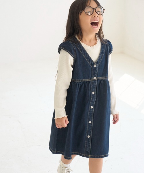 セール】【親子リンク】デニムワンピース（ワンピース）｜ROPE' PICNIC