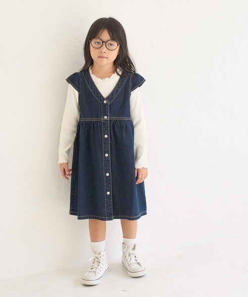 セール】【親子リンク】デニムワンピース（ワンピース）｜ROPE' PICNIC