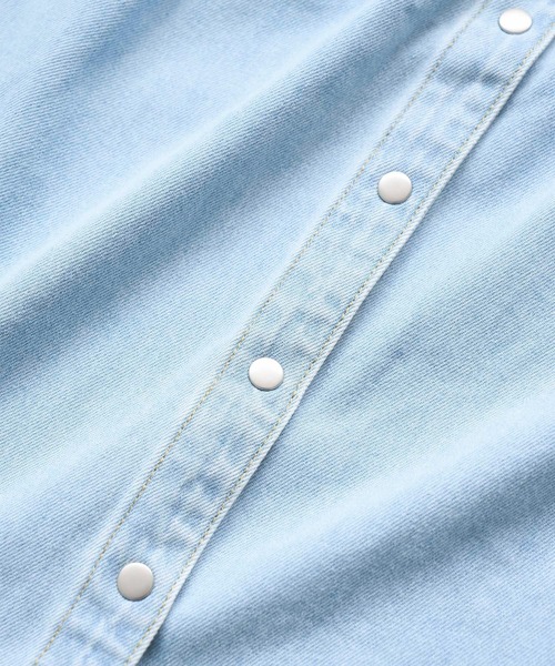 ROPE' PICNIC(ロペピクニック)の「【親子リンク】デニムワンピース(ワンピース・キッズ・ネイビー/サックスブルー・140/150/110/120/130)」の14枚目の写真