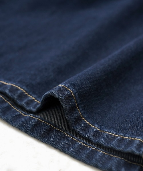 ROPE' PICNIC(ロペピクニック)の「【親子リンク】デニムワンピース(ワンピース・キッズ・ネイビー/サックスブルー・140/150/110/120/130)」の16枚目の写真